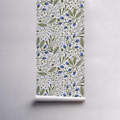 Fotobehang Groene compositie