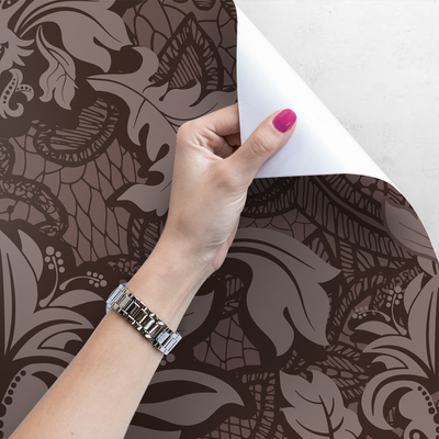 Fotobehang In een licht donkere versie