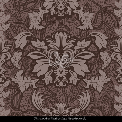 Fotobehang In een licht donkere versie