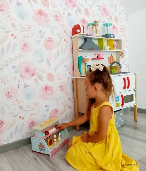 Fotobehang Roze rozen