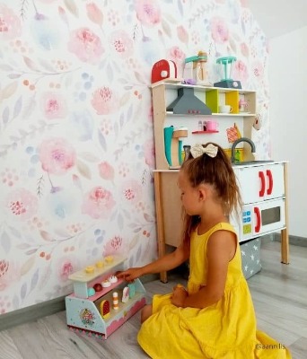 Fotobehang Roze rozen