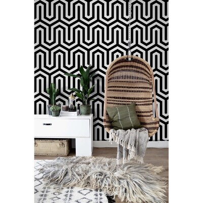 Fotobehang In het Zigzag Labyrint