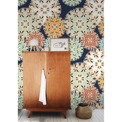 Fotobehang Kleurrijke waanzin van kleuren