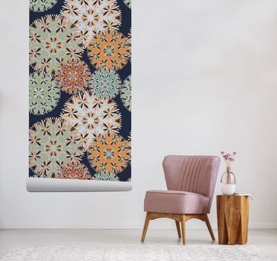 Fotobehang Kleurrijke waanzin van kleuren