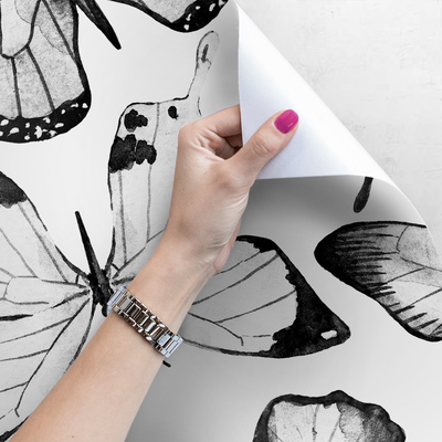 Fotobehang Denk als vlinders