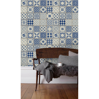 Fotobehang Spaanse tegels