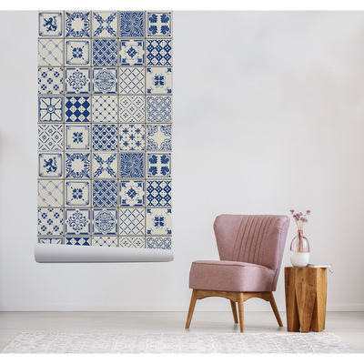 Fotobehang Spaanse tegels