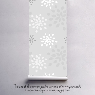 Fotobehang Tuin sneeuwvlokken