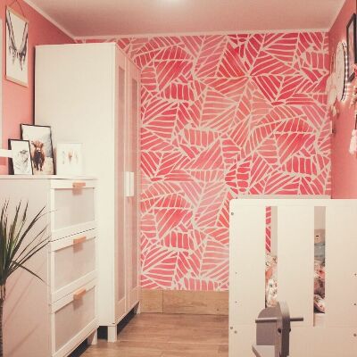 Fotobehang Glas-in-lood in de ochtend