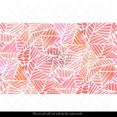 Fotobehang Glas-in-lood in de ochtend