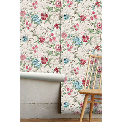 Fotobehang Een wereld vol bloemen