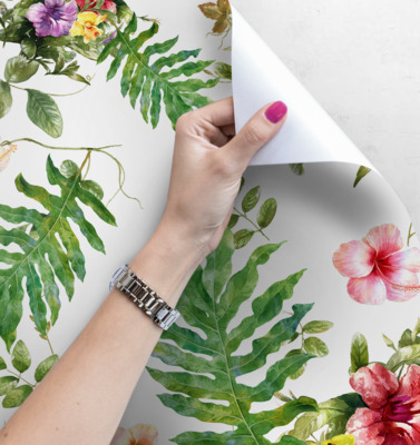 Fotobehang Veelkleurig boeket