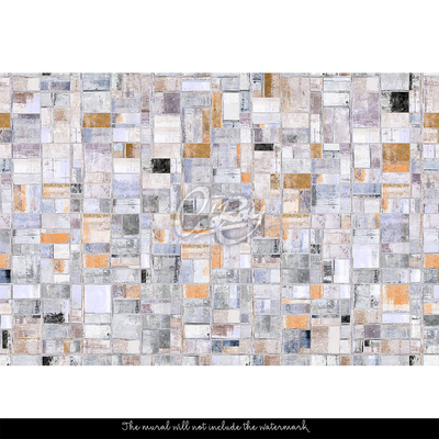 Fotobehang Is deze muur betegeld?