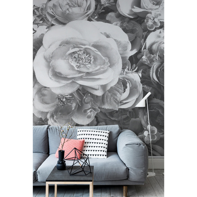 Fotobehang Een enorm boeket bloemen