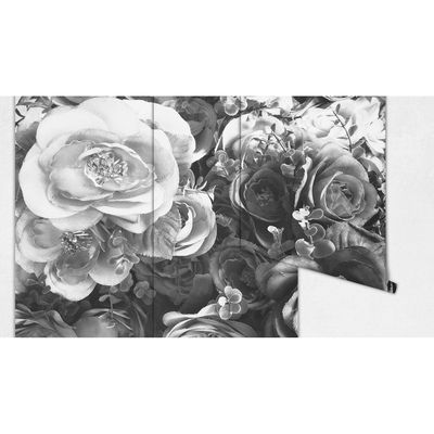 Fotobehang Een enorm boeket bloemen