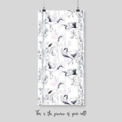 Fotobehang De reigerdans