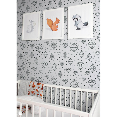 Fotobehang Diamantinspiraties