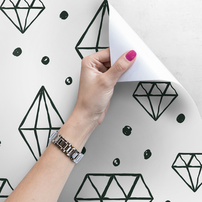 Fotobehang Diamantinspiraties