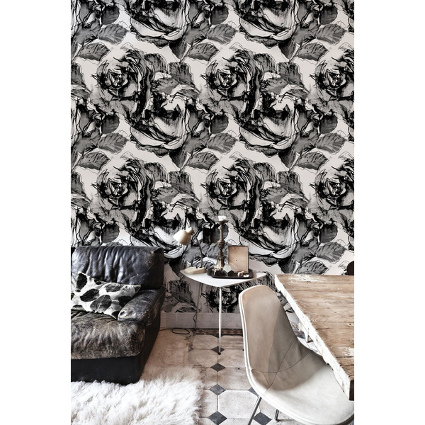 Fotobehang Papieren rozen