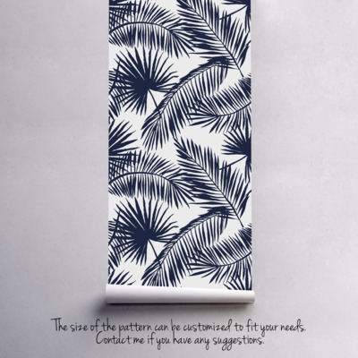 Fotobehang In de schaduw van palmbomen