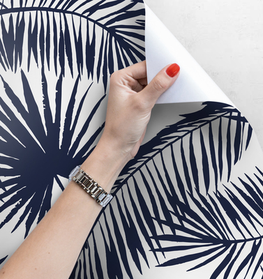 Fotobehang In de schaduw van palmbomen