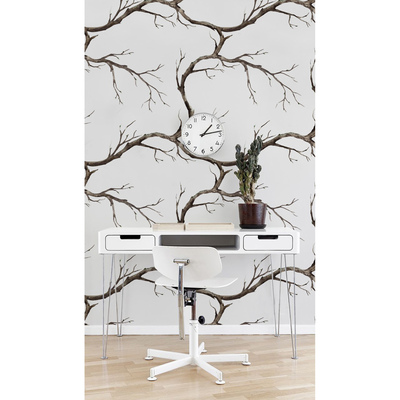 Fotobehang Als een boom zonder bladeren..