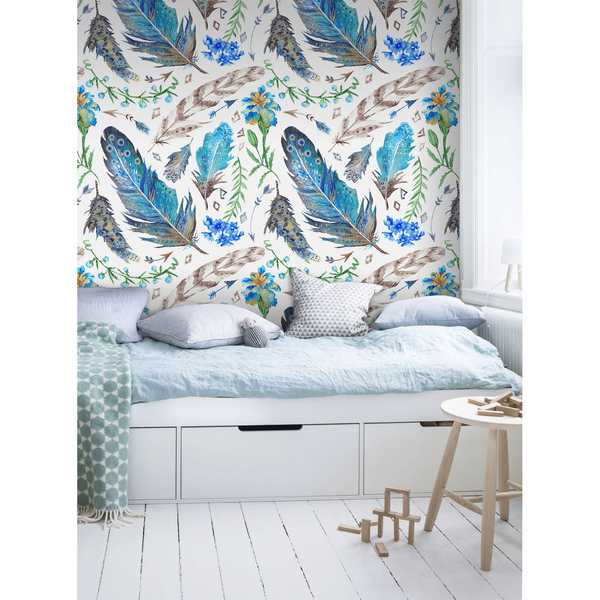 Fotobehang Licht als een veertje