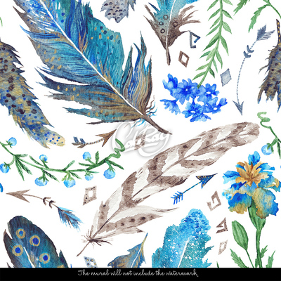 Fotobehang Licht als een veertje