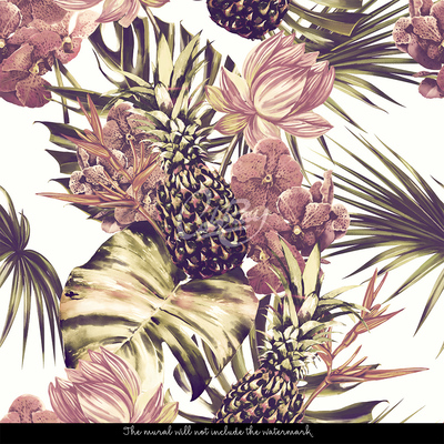 Fotobehang Schatten van de jungle