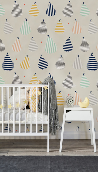 Fotobehang Moderne peren