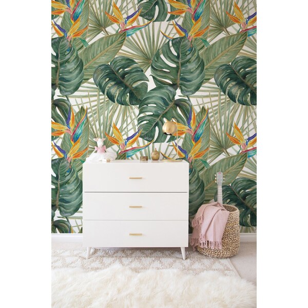 Fotobehang De kleuren van de paradijselijke vegetatie