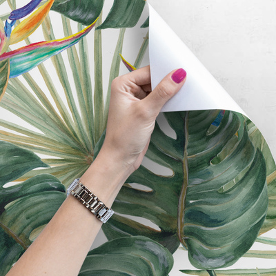 Fotobehang De kleuren van de paradijselijke vegetatie