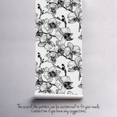 Fotobehang Botanische afbeeldingen