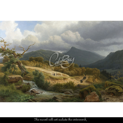 Fotobehang Idyllische klimaten