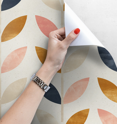 Fotobehang Kettingen van bladeren