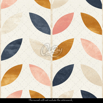 Fotobehang Kettingen van bladeren