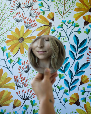 Fotobehang Zonnige Glade