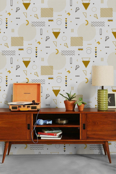 Fotobehang Geometrische familie