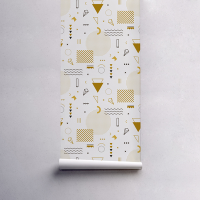 Fotobehang Geometrische familie