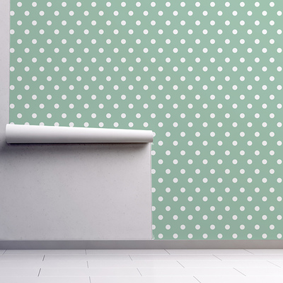 Fotobehang Speel groen