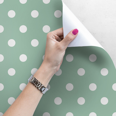 Fotobehang Speel groen