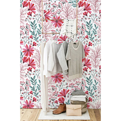 Fotobehang Bloemen met een artistieke mindset