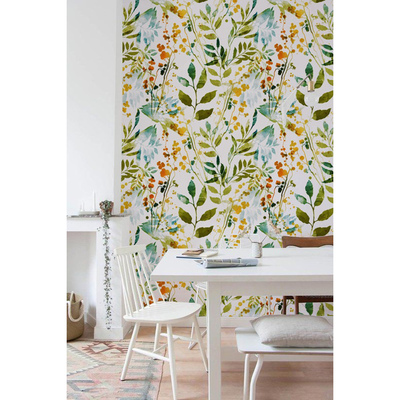 Fotobehang Lente in boho-kleuren