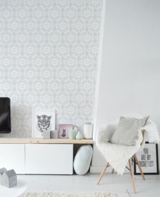 Fotobehang In de ronde