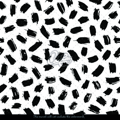 Fotobehang Zwarte strepen