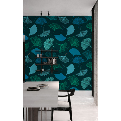 Fotobehang Bladeren in de wind