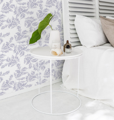 Fotobehang Blauwe twijgen