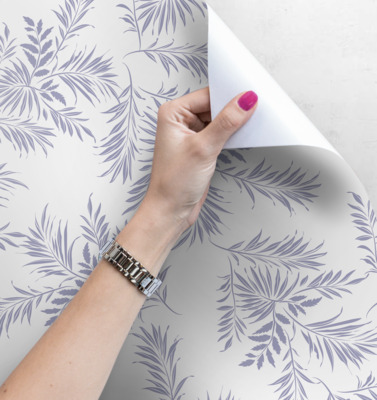 Fotobehang Blauwe twijgen