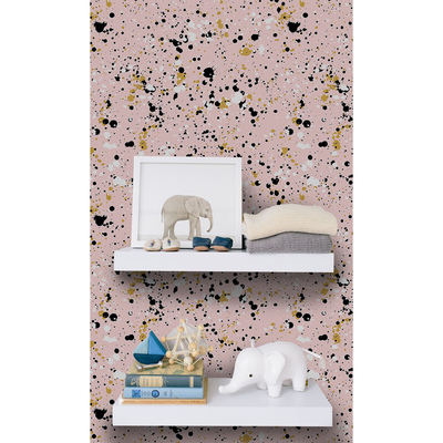 Fotobehang Inspirerende inktvlekken