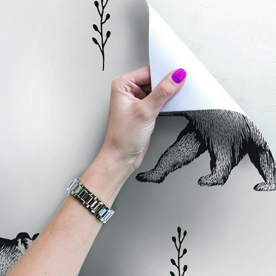 Fotobehang Blije beren